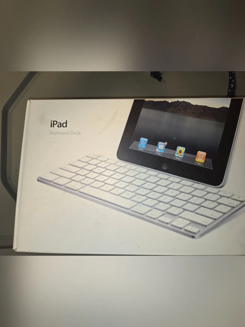 Vintage Apple iPad Keyboard Dock A1359 MC533LL/A 30-Pin Original Box & Papers